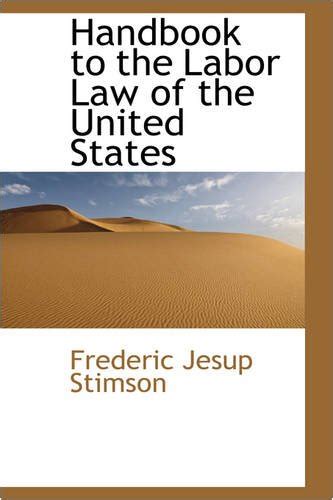 『handbook To The Labor Law Of The United States』｜感想・レビュー 読書メーター