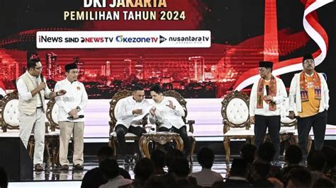 Debat Kedua Pilkada DKI Jakarta 2024 Ada 6 Tema Yang Harus Mampu