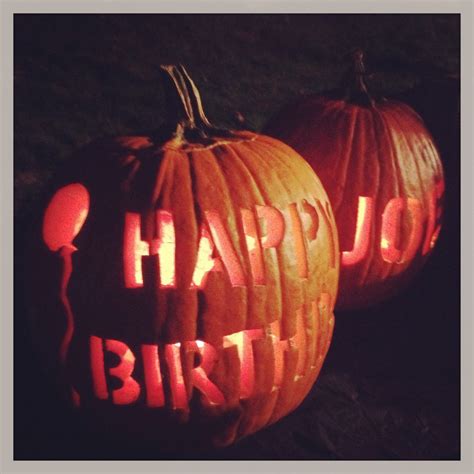 Happy Birthday Pumpkins! Celebrate With Pumpkin Carving And More