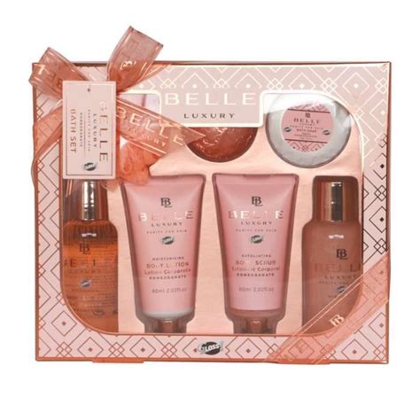 Coffret De Bain Au Parfum Fruit De Grenade Pcs Rose Cdiscount Au