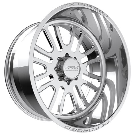 JTX Forged Arsenal 22x12 40 Polished JTX ARS2212F J15 1 2J Custom