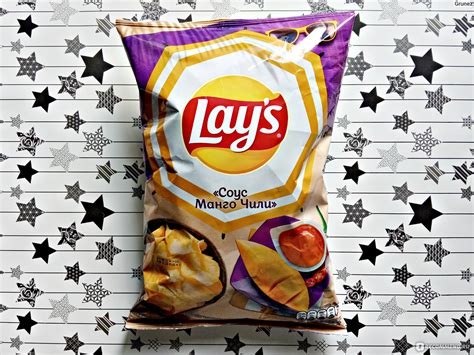 Чипсы картофельные Lays " Соус Манго Чили" - «Горячая и экзотическая ...