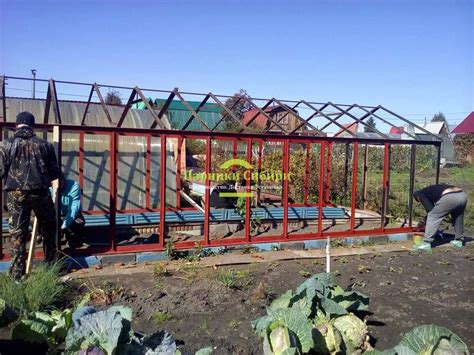 Ремонт теплиц из поликарбоната и старых теплиц - Парники Сибири