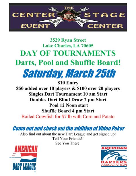 ADA Area 706 - DAY OF TOURNAMENTS - ADA - The American Darters Association