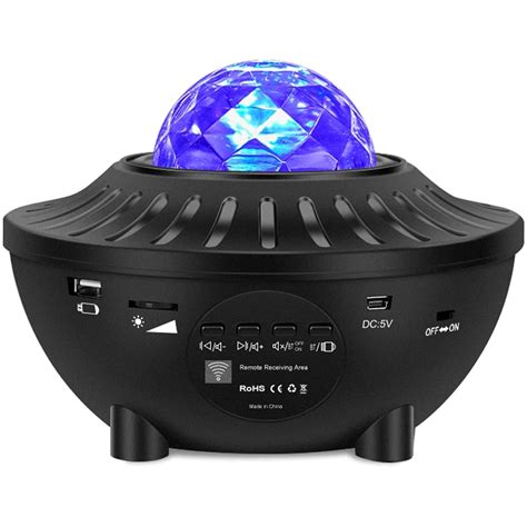 Ripley Proyector De Galaxia Luces Led Con Parlante Bluetooth