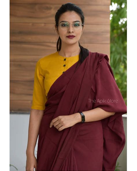 This Brand Shows Effortless Ways To Nail Your Formal Saree Keep Me