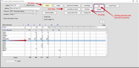 Perfectfit User Guide Taking Physical Inventory Pf