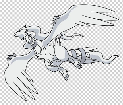 Pokemon Reshiram Coloring Pages