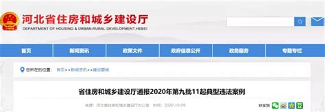 最新！河北通报2020年第九批11起典型违法案件凤凰网河北 凤凰网