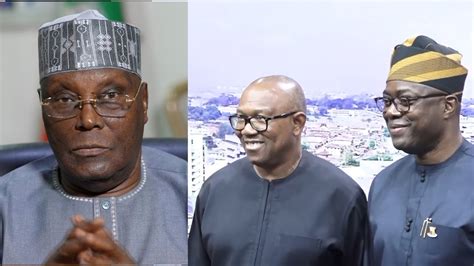 SEYI MAKINDE BERATES ATIKU ABUBAKAR AS PETER OBI PAYS HIM CONDOLENCE