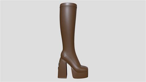 Naked Wolfe Boots Brown Buy Royalty Free 3D Model By YanaDesVal Ea49063 Sketchfab Store