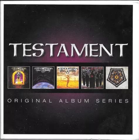 Testament Original Album Series Cds Nuevo Importado