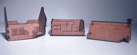 15mm Ww2 Buildings Dark Ops