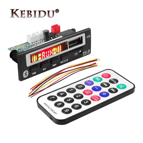 Kebidu Wireless Bluetooth V V Mp Wma Wav Decoder Board Audio Module