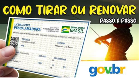 COMO TIRAR OU RENOVAR A CARTEIRA DE PESCA AMADORA No NOVO SITE 2023