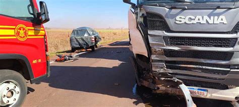 Motorista Que Morreu Em Acidente Entre Picape E Carreta Na Ms Tinha