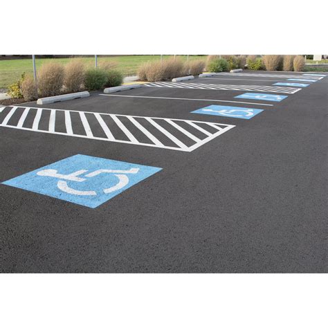 Handicap Parking Stencil 2 Part