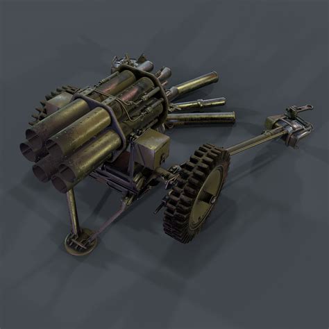 Nebelwerfer 3d Model