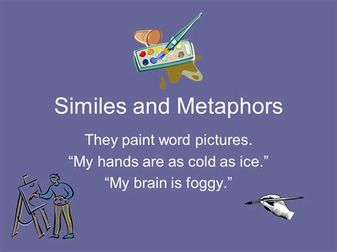 Metaphors And Similes Examples