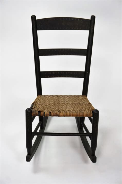 Sold Price Antique Shaker Style Rocking Chair April 6 0118 1000 Am Edt