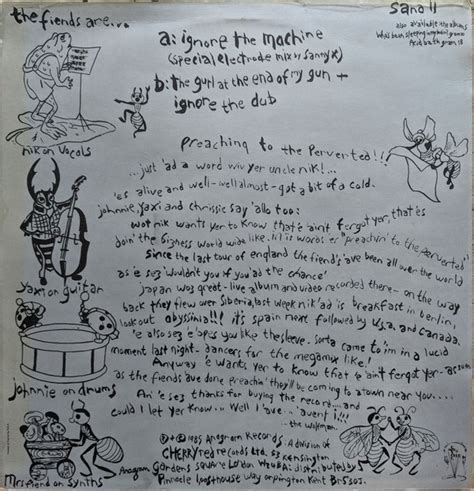 Gay Industrial Alien Sex Fiend Ignore De Machine Special Electrode Mix