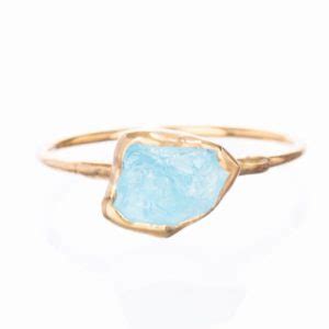 10 March Birthstone Rings - Aquamarine Rings