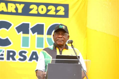 Anc President Cyril Ramaphosa Anc