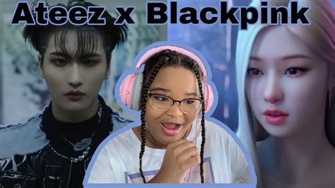 Ateez Guerrilla Blackpink Ready For Love Mv Reactions Youtube