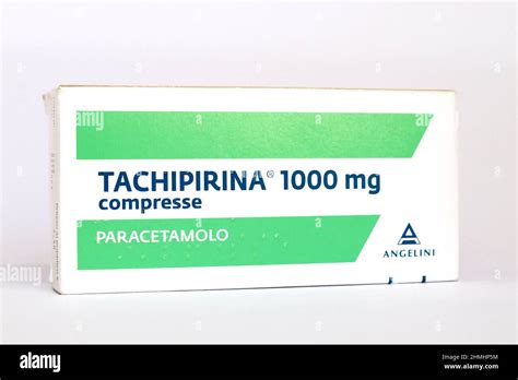 Bo Te De Comprim S De Tachipirina Mg Tachipirina Contient Du