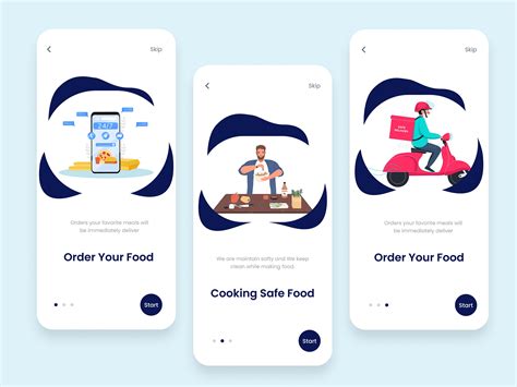 Onboarding Ui Screen Splash Screen Design On Behance