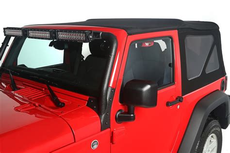 Jeep Jk 2dr 2010 Rugged Ridge Montana Soft Top Black Diamond Jeep Rubicon 2010 2018 13767