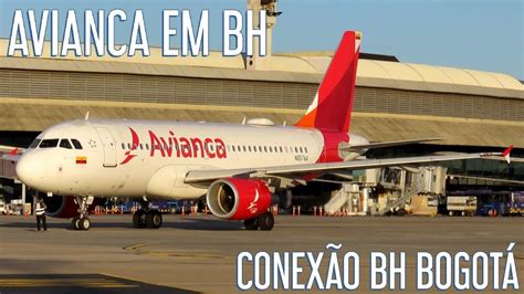 Avianca Em Bh Chegada Do Airbus A N Av No Aeroporto De