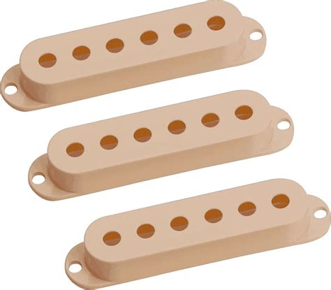 Seymour Duncan Single Coil Pickup Cover Pack 3 Cream Reverb