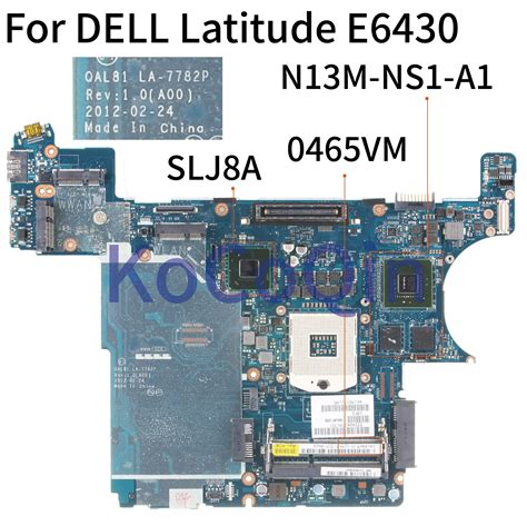 KoCoQin placa base para portátil DELL Latitude E6430 5000M CN 0465VM