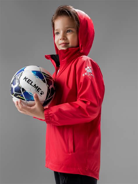 Детская ветровка KELME Children's Raincoat (Красный) 3803241-600