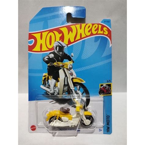 HONDA SUPER CUB HOT WHEELS Shopee Brasil