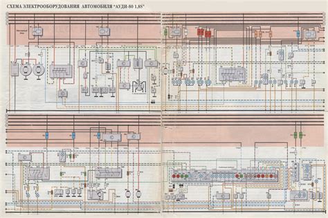 Схема электростеклоподъемников ауди 80