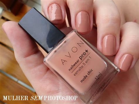 Mulher Sem Photoshop Arquivos Esmalte Nude Chic Da Avon Nailwear