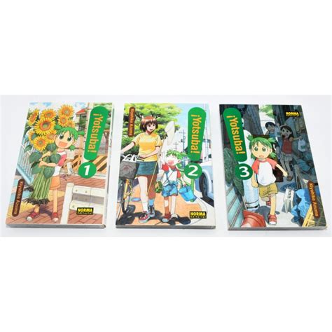 COLECCION MANGA YOTSUBA 3 TOMOS BILBOTRUKE SEGUNDA MANO