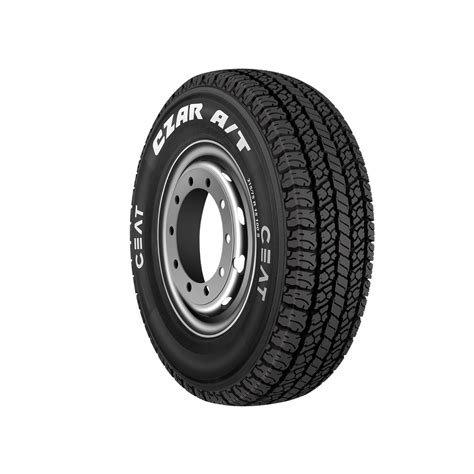 17 Inches 235 Millimetres CEAT Czar AT Tubeless Car Tyre Aspect Ratio