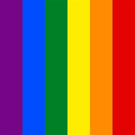 Vertical Gay Pride Rainbow Flag Posters By Podartist Redbubble