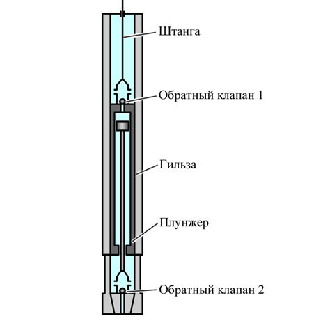 Штанговый насос - устройство и принцип работы, вставные и трубные насосы