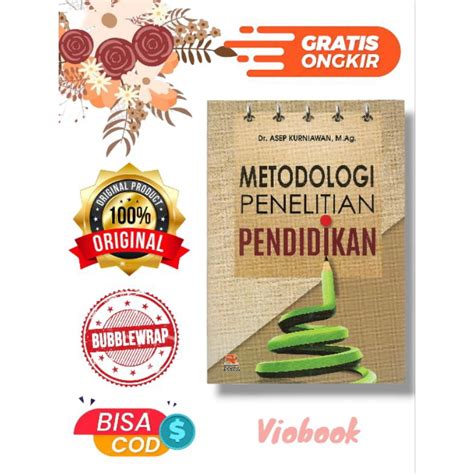 Jual Buku Metodologi Penelitian Pendidikan Asep Kurniawan Shopee