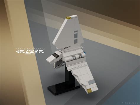 Lego Moc Lambda Class T 4a Imperial Shuttle Ucs Mini Scale 1 250 By Pixel Dan Rebrickable