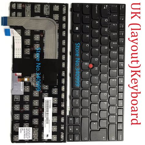 New original UK keyboard for Lenovo Thinkpad T460P laptop Keyboard ...