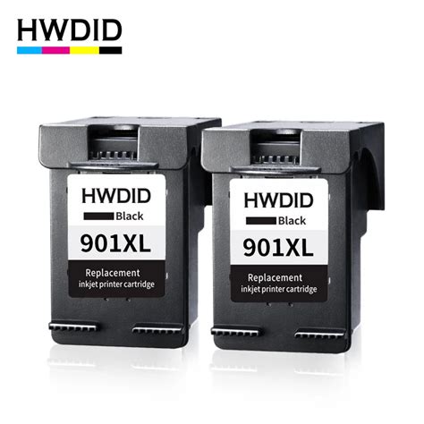 HWDID Remanufactured 901 XL Black Ink Cartridge For HP Officejet 4500