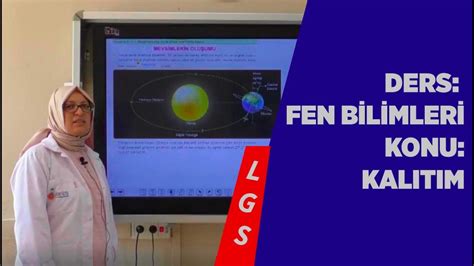 LGS FEN BİLİMLERİ KALITIM KONU ANLATIMI YouTube