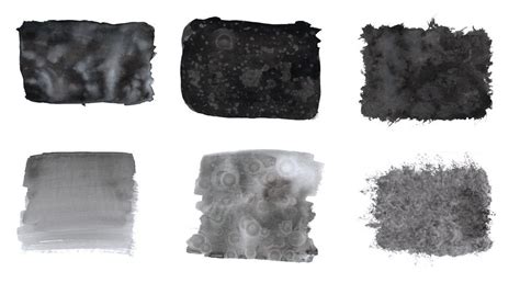 6 Black Watercolor Texture (JPG) Vol. 3 | OnlyGFX.com