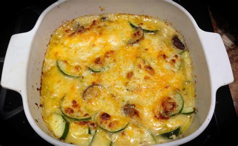 Cheesy Zucchini Mushroom Bake You Betcha Can Make This