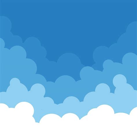 Blue Sky Vector Image, Isolated Background. 24071732 Vector Art at Vecteezy